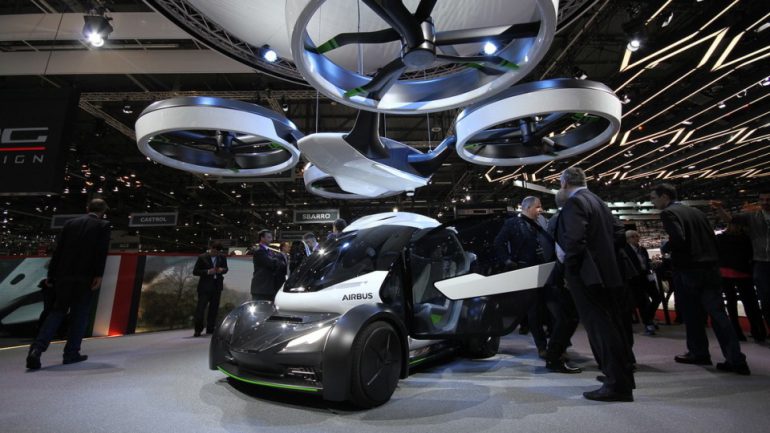 Компании Airbus и Italdesign представили концепт модульного электромобиля Pop.Up, способного ездить или летать