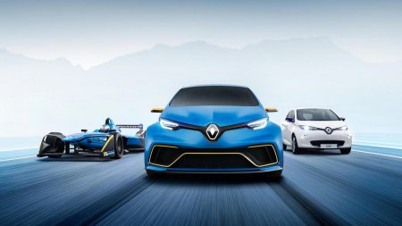 Французы превратили обычный электромобиль в полноприводный «горячий хэтчбек» Renault Zoe e-sport