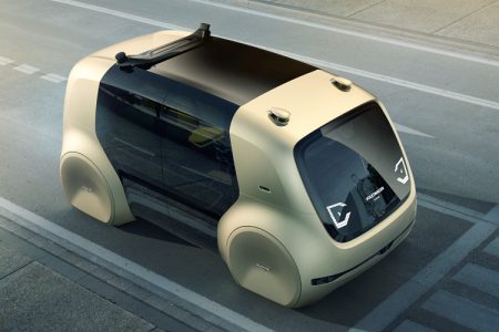 Volkswagen Sedric — концепт умного беспилотного электромобиля без руля и педалей для использования в сервисах автономного такси и каршеринга