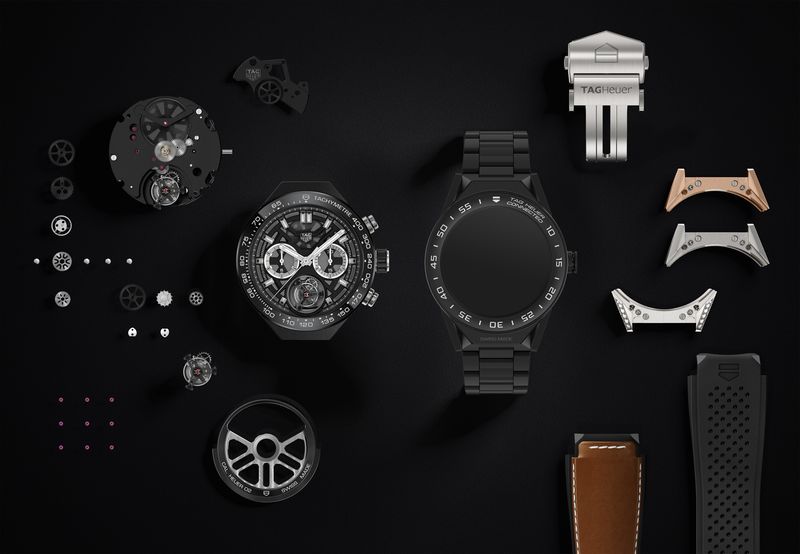 Tag Heuer и Intel создали модульные умные часы на Android Wear 2.0 за $1600
