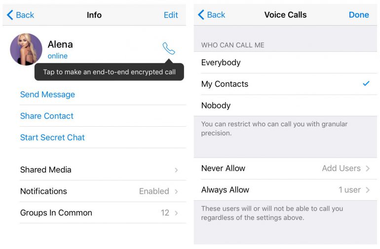 Telegram официально запустил голосовые звонки на Android и iOS