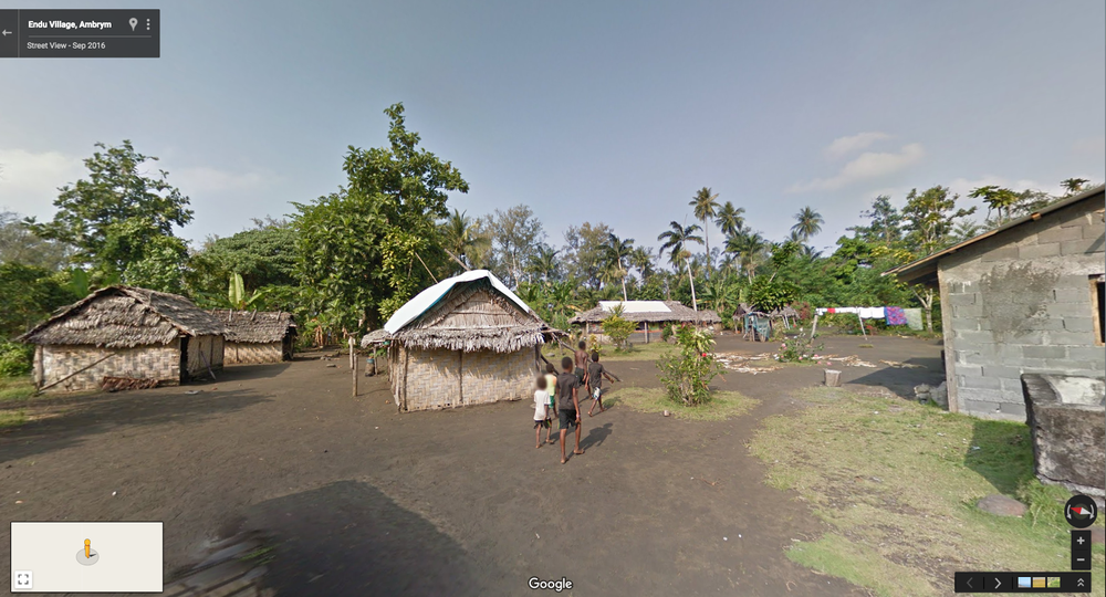 В Google Street View теперь можно опуститься в самое сердце действующего вулкана Амбрим архипелага Вануату