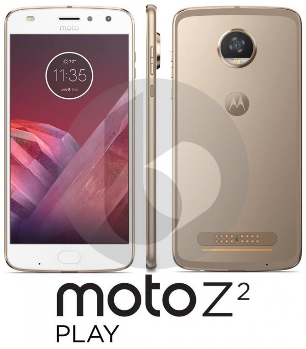 Появились рендерные изображения смартфона Moto Z2 Play