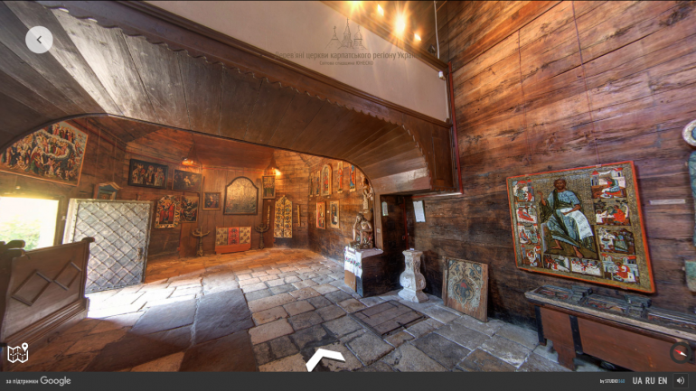 В честь Международного дня памятников Google Украина выпустила виртуальный тур по деревянным церквям Карпатского региона