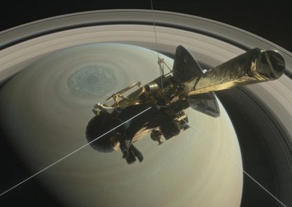 NASA опубликовало видео симуляции последнего этапа 20-летней миссии зонда Cassini