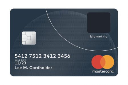 Mastercard встроила сканер отпечатков пальцев в свои новые биометрические платежные карты