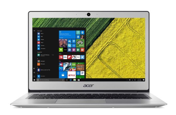 Acer представила новые модели ноутбуков Swift 1 и Swift 3, оснащенные экранами IPS разрешением Full HD