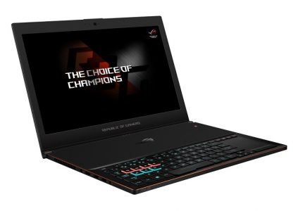 ASUS анонсировала игровой ноутбук ROG Zephyrus GX501 с видеокартой NVIDIA GeForce GTX 1080 и корпусом толщиной менее 18 мм