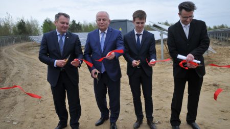 Во Львовской области запустили новую солнечную электростанцию на 9,9 МВт стоимостью $10 млн, еще одну за $12 млн строят в Одесской области