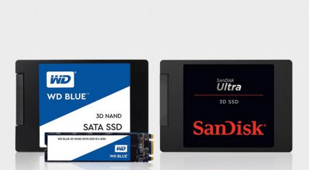 Western Digital и SanDisk представили первые потребительские SSD на 64-слойной флэш-памяти 3D NAND по цене от $100