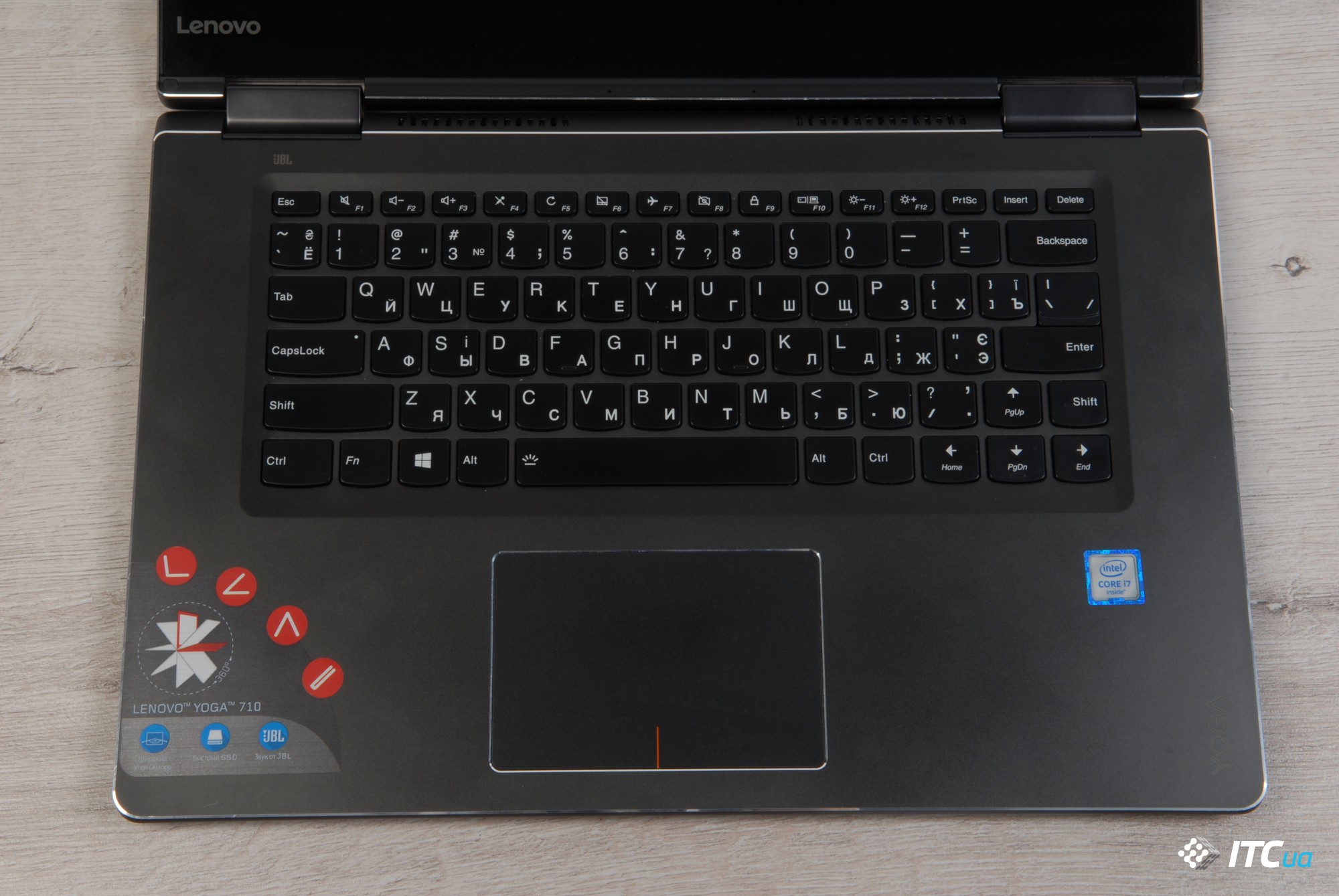 Обзор ноутбука Lenovo Yoga 710-15