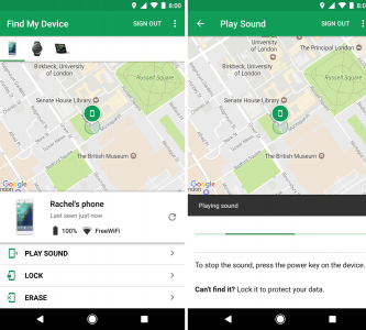 «Find My Device»: Утилита для поиска потерянных Android-смартфонов получила новое имя и дизайн