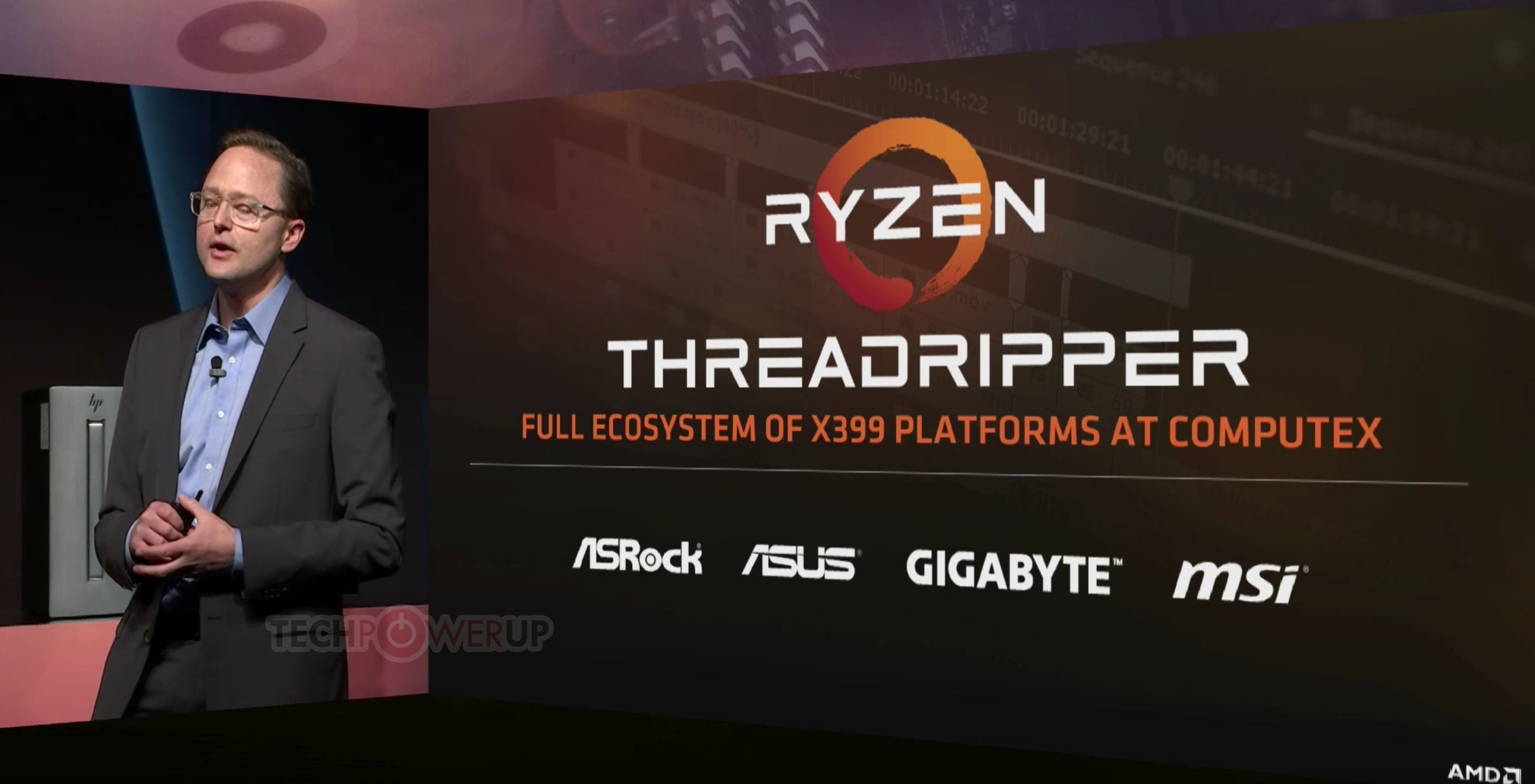 Процессор AMD Ryzen Threadripper запечатлен на фото [Computex 2017]