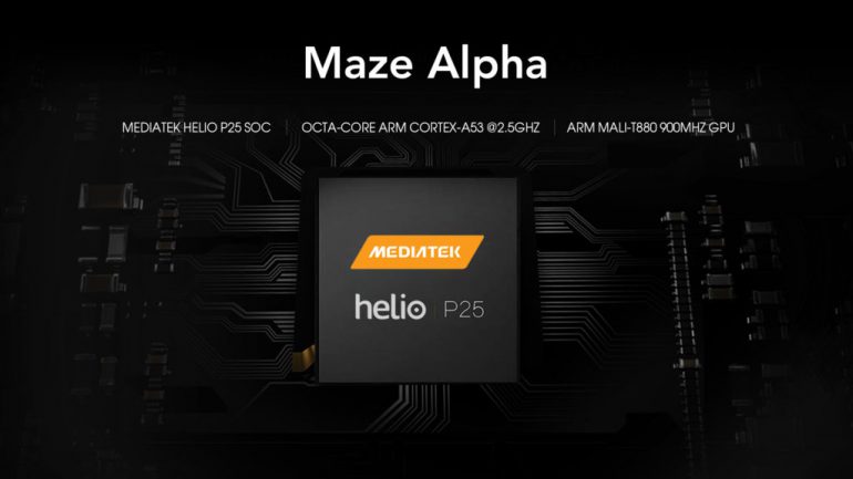 Стали известны характеристики безрамочного смартфона Maze Alpha