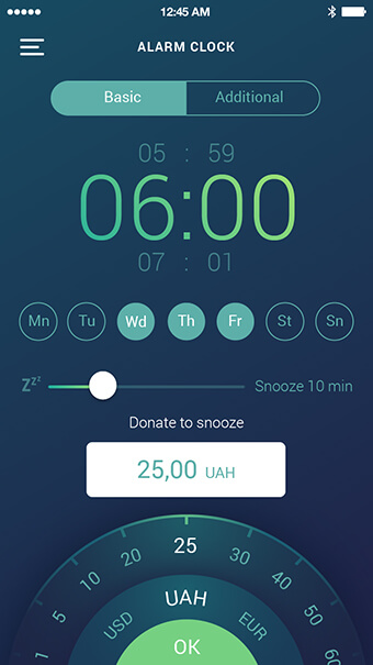 «Поддержи армию – и спи спокойно»: волонтеры создали приложение-будильник Wake App in Peace, которое будет собирать деньги для АТО