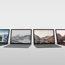 Фотогалерея дня: новый ноутбук Microsoft Surface Laptop с ОС Windows 10 S