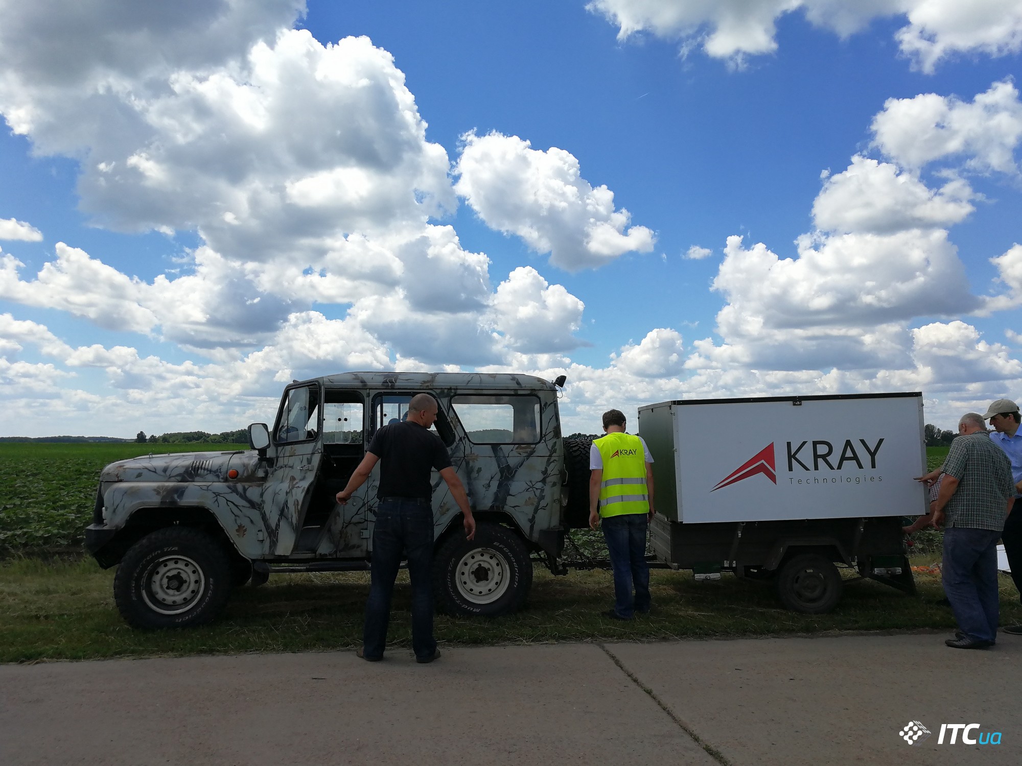 Современные технологии в агросекторе и знакомство с украинским дроном Kray Technologies