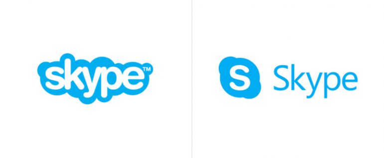 Microsoft представила обновленный логотип Skype, строгий и без «облачка»