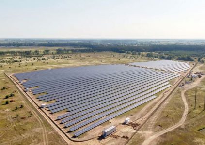 В Киевской области введена в эксплуатацию солнечная электростанция мощностью 6 МВт