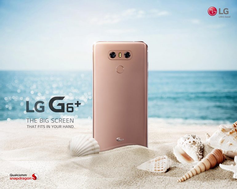 LG опубликовала первое официальное видео премиум-версии своего флагманского смартфона LG G6+