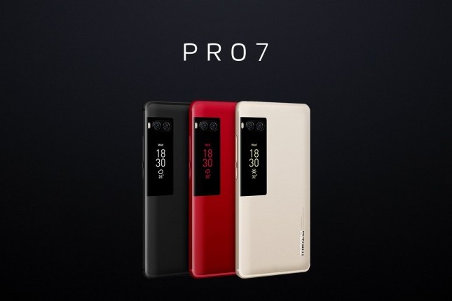Анонсированы флагманские смартфоны Meizu Pro 7 и Pro 7 Plus с дополнительными экранами на задней панели и сдвоенными камерами