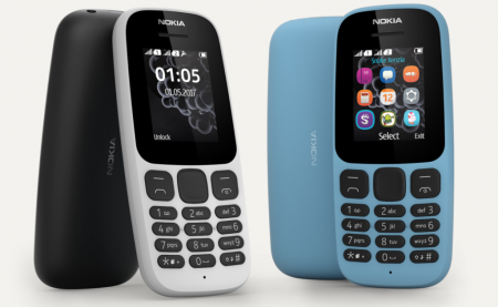 Мобильные телефоны Nokia 105 и Nokia 130 стоят $15 и $21,5 соответственно