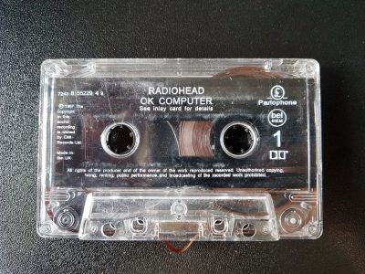 Radiohead спрятали на аудиокассете с переизданием своего альбома пасхалку для ZX Spectrum