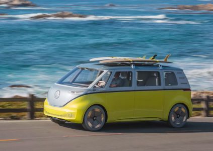 Электрическую версию минивэна Volkswagen Microbus (I.D. Buzz) планируется вывести на рынок к 2022 году