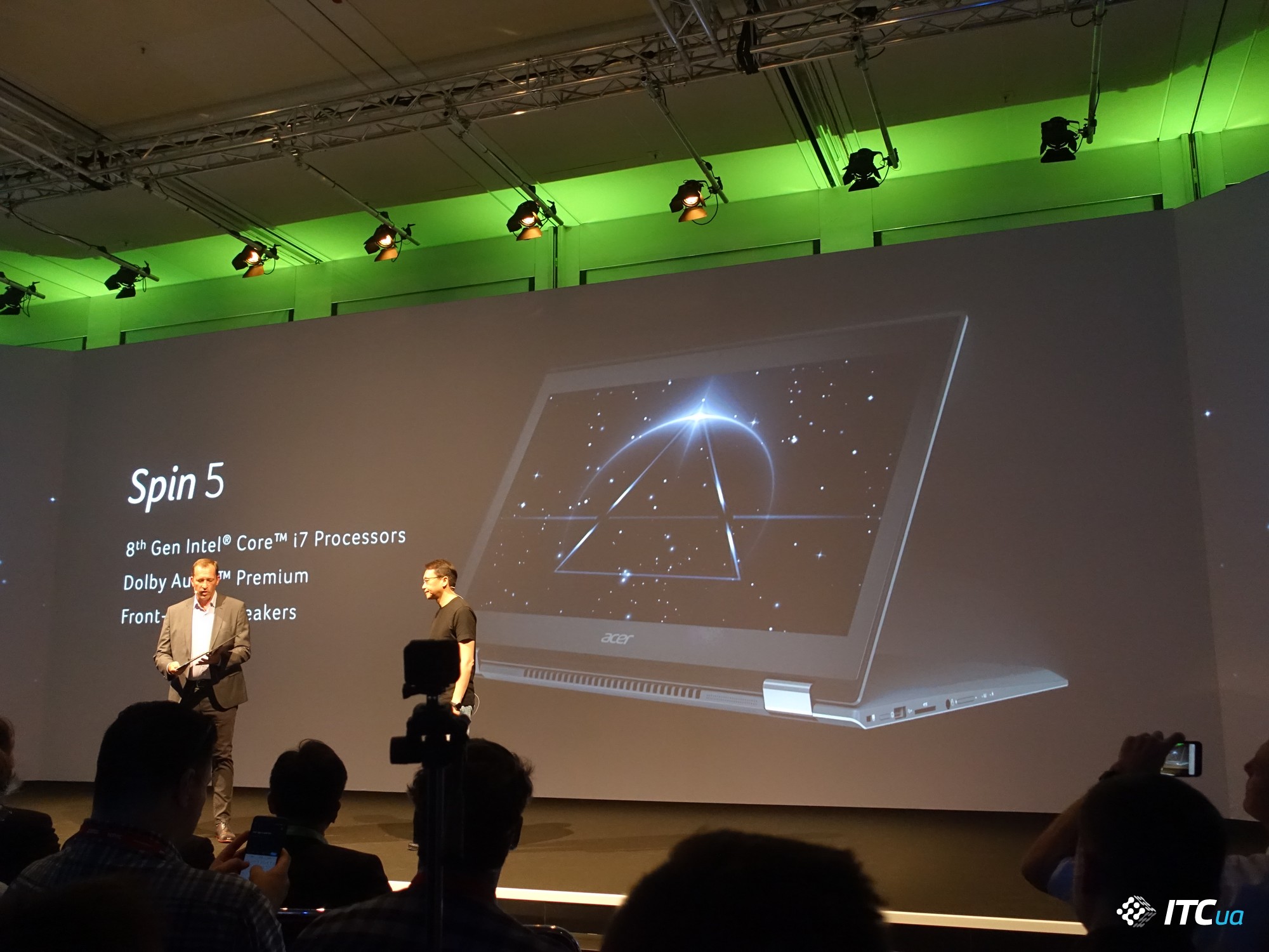 Знакомство с новыми ультрабуками и трансформерами Acer Swift 5, Spin 5, Switch 7 Black Edition [IFA 2017]
