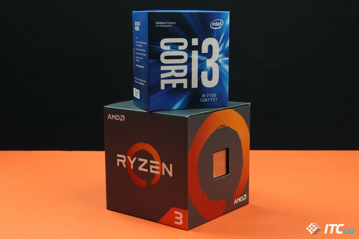 AMD Ryzen 3 1200 vs. Intel Core i3-7100: битва бюджетных титанов