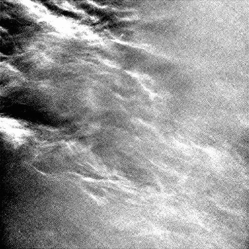Плывущие облака в небе над Марсом