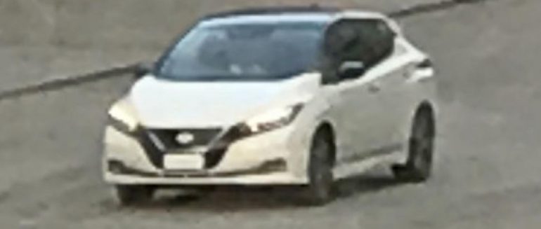 Новый электромобиль Nissan Leaf 2018 впервые застали без камуфляжа