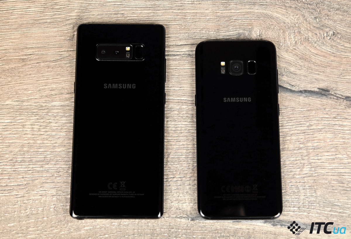 Первый взгляд на Samsung Galaxy Note8