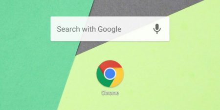 В Chrome 60 для Android добавлен виджет домашнего экрана со строкой Omnibox