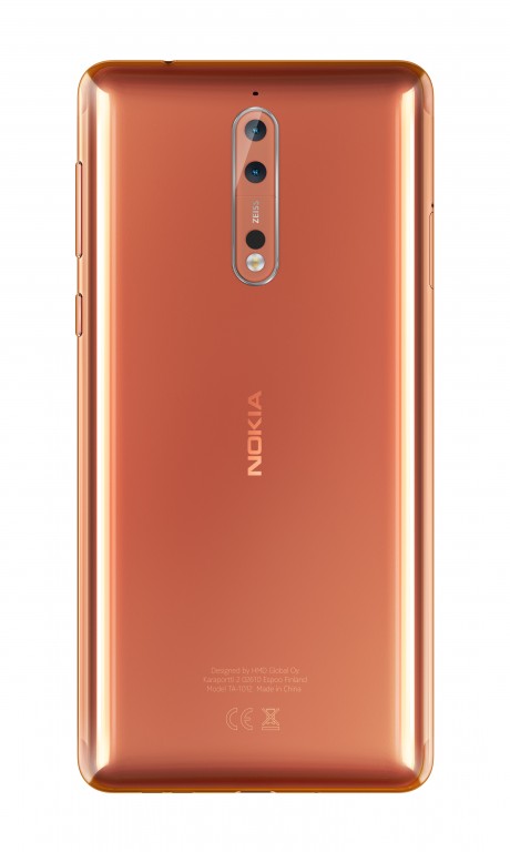 Состоялся официальный анонс смартфона Nokia 8 с двойной камерой, оптикой Zeiss и чистым Android
