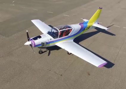 Одесские авиаконструкторы создали украинский легкий 4-местный самолет Y1 «Дельфин»
