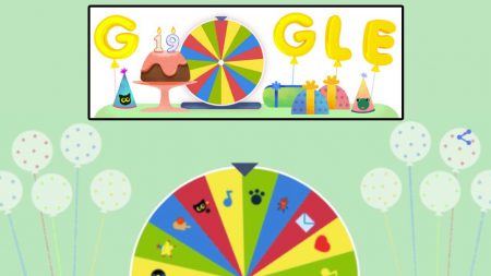 Google отметил 19-летие мини-игрой с 19 лучшими интерактивными играми из дудлов за все время