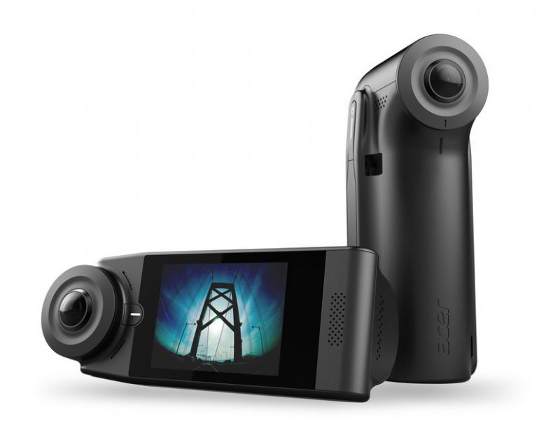 Acer анонсировала две камеры с охватом 360 градусов пространства, в том числе модель для автомобилей