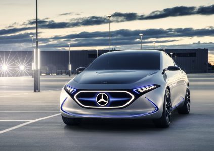 Анонсирован компактный электромобиль Mercedes Concept EQA с мощностью 270 л.с., запасом хода 400 км и индукционной зарядкой