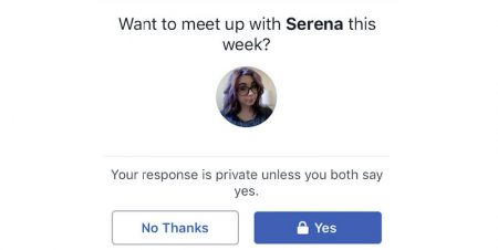 Facebook начала тестировать сервис для организации встреч с друзьями, похожий на Tinder