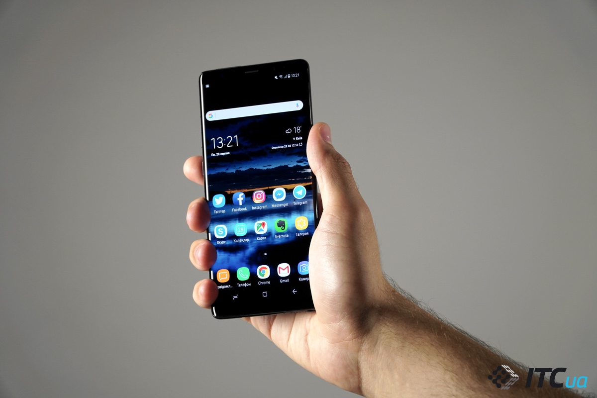 Обзор смартфона Samsung Galaxy Note8