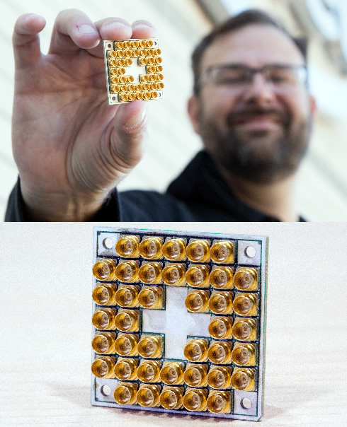Intel создала улучшенный тестовый 17-кубитный суперпроводящий чип для изучения квантовых вычислений
