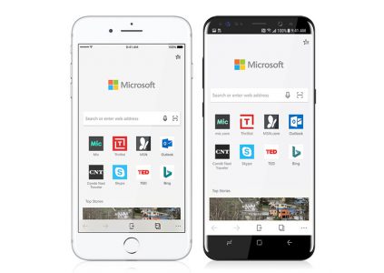Вышла бета-версия браузера Microsoft Edge mobile для iOS и Android