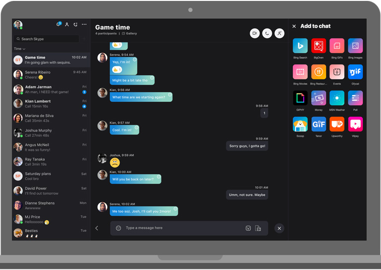 Вышла новая версия Skype для Windows, Linux и Mac