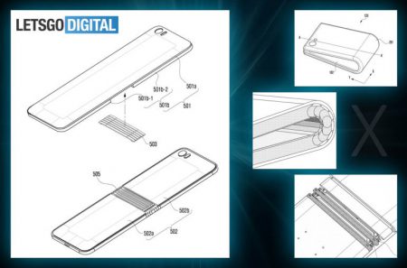 Новые чертежи дают представление о дизайне складного смартфона Samsung