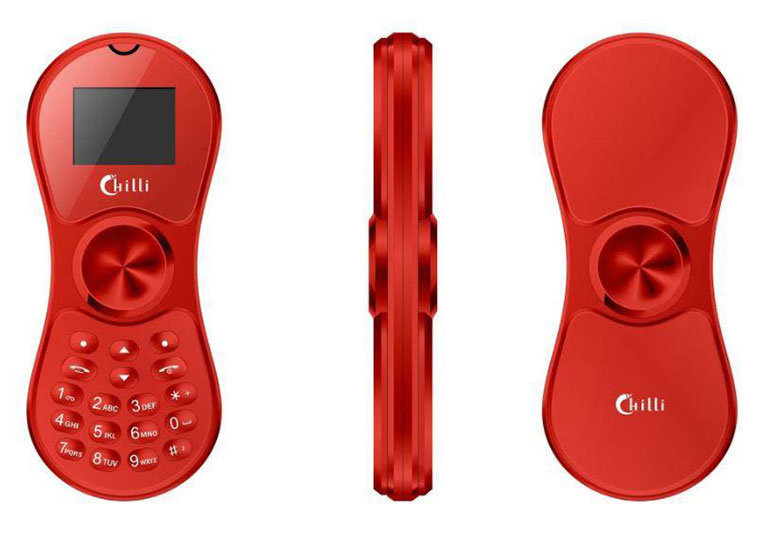 Китайская компания Chilli International выпустила телефон в виде спиннера