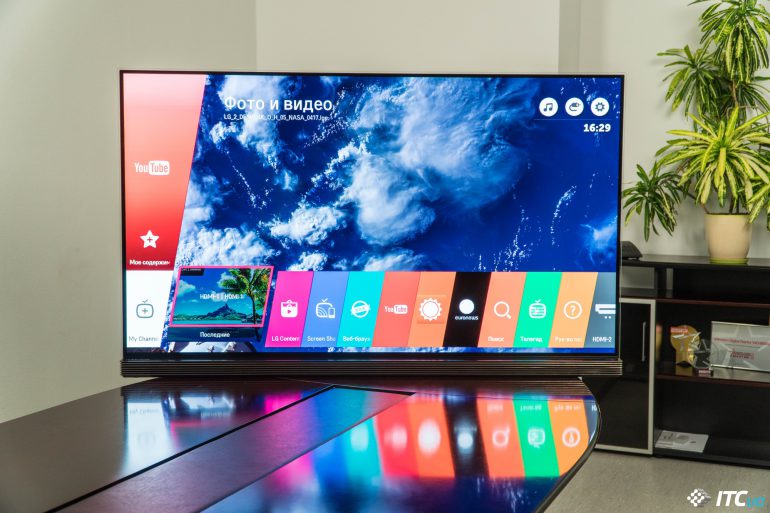 Обзор OLED-телевизора LG OLED65G7V