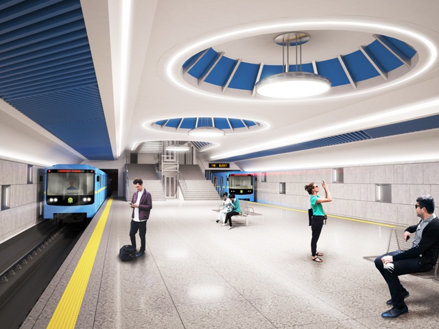 «Киевметропроект» показал, как будут выглядеть станции метро на Виноградарь