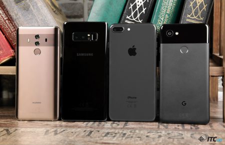 Сравнение камер в смартфонах: iPhone 8 Plus, Galaxy Note8, Mate 10 Pro и Pixel 2 XL (голосование завершено)