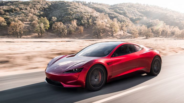 Tesla Roadster 2 - электрогиперкар со съемной крышей, временем разгона до сотни 1,9 сек, максималкой 400 км/ч, батареей на 200 кВтч, запасом хода 1000 км и ценником $200 тыс